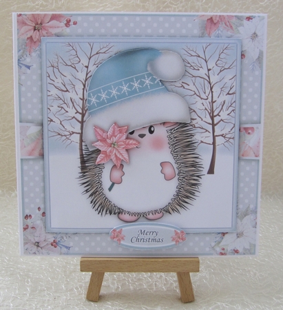 Poinsettia Hedgy 4 Mini Kit by Julie Jenner