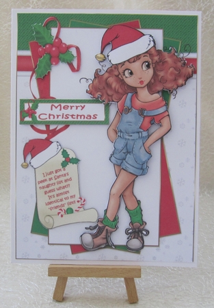 Teen Tom boy looked at Santas list mini kit by Julie Jenner