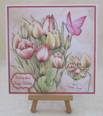 Tulips with love by Julie Jenner
