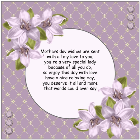 CU   Designer Resources Easter Lilies  Lilac by Julie Jenner