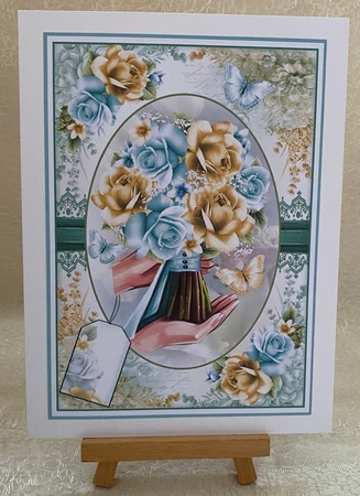 A Rose Bouquet 02 Mini Page Kit  by Julie Jenner