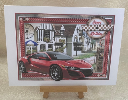 The Sports Car Male Mini Page Kit  by Julie Jenner