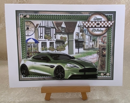 The Sports Car 02 Male Mini Page Kit  by Julie Jenner