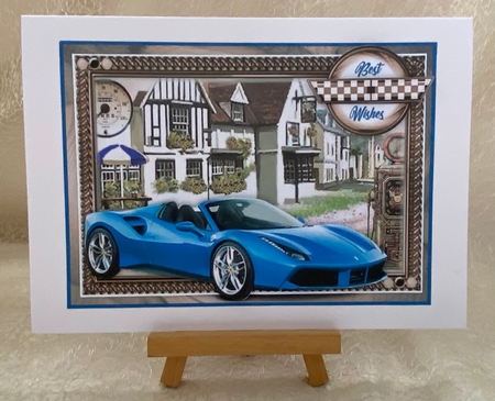 The Sports Car 03 Male Mini Page Kit  by Julie Jenner