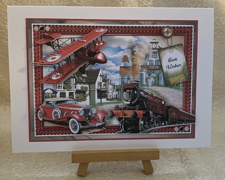 Planes, Trains & Automobiles 03 Mini Page Kit  by Julie Jenner