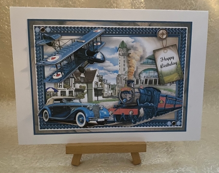 Planes, Trains & Automobiles 04 Mini Page Kit  by Julie Jenner