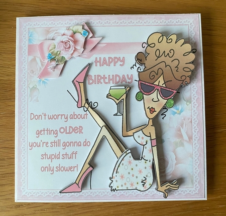 Rita dont worry about getting older 7x7 & A5 mini kit by Julie Jenner