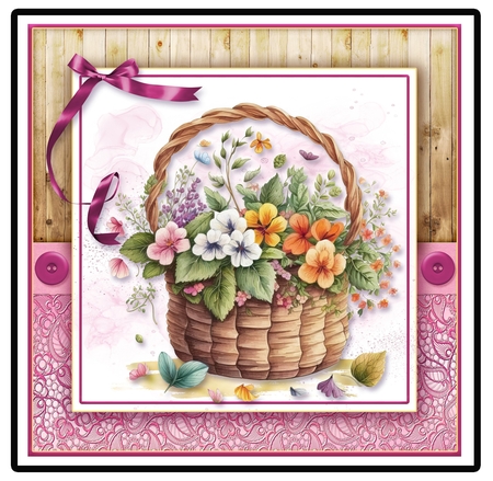Flower Baskets & Butterflies BUNDLE by Julie Jenner