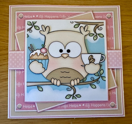 Coffee Owl Mini Kit by Julie Jenner