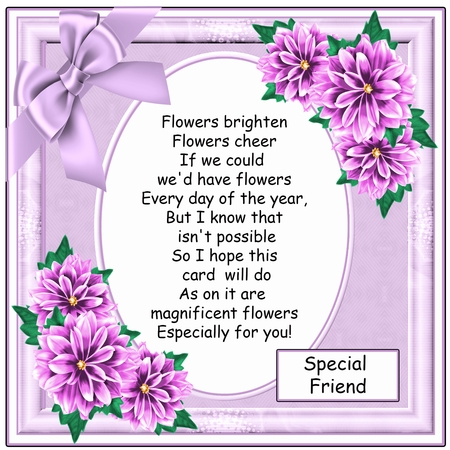 Candy Floss Frame 3 by Julie Jenner