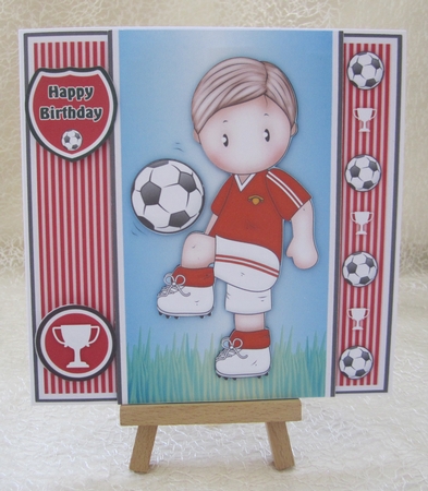 Football Andy 2 Red Mini Kit With Ages 3 to 7 yrs by Julie Jenner