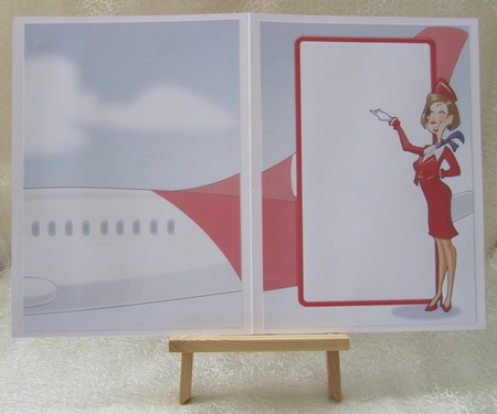 Air Hostess Red Blonde Insert by Julie Jenner