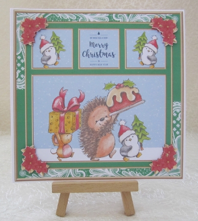 Cute Christmas Critters (Green) by Julie Jenner