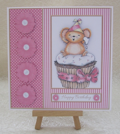 Cupcake Cutie Birthday Topper by Julie Jenner