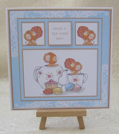 Have A Tea-rific Birthday! (Blue) by Julie Jenner