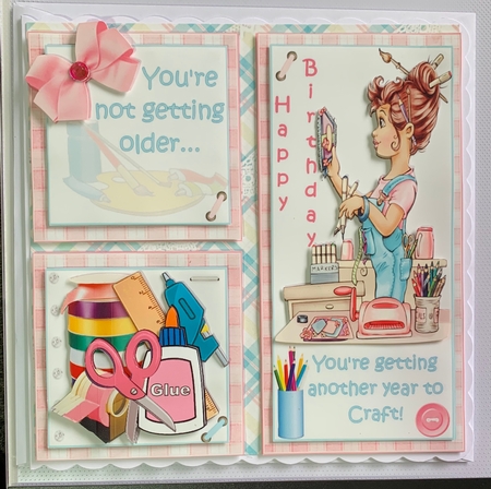 8x8 another year to craft mini kit by julie Lill