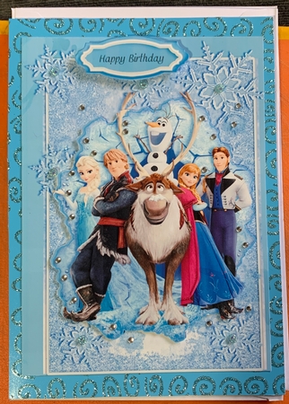 Frozen Fantasy Card Front Sheet 4 by julie Lill