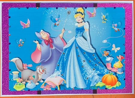 Cinderella 3 A5 Quick Card by julie Lill