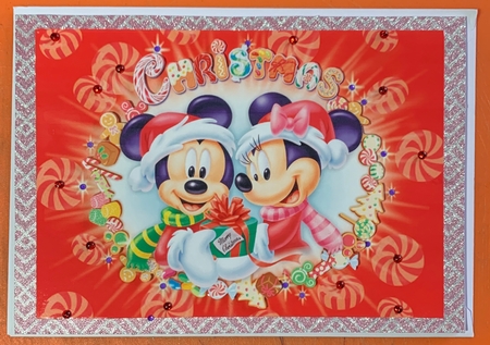 Mickey and Minnie Mouse Christmas Step By Step by julie Lill
