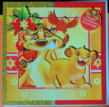 Christmas Lion King 4 by julie Lill