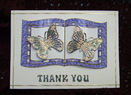 Blank Book Sheet Blue by Julie Lynch