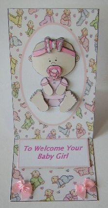 Cute Baby Girl by Julie Lynch