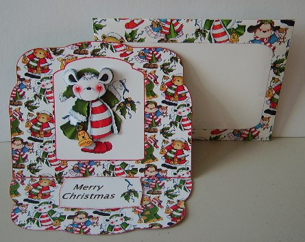Mr Jingles Easel Card Kit by Julie Lynch