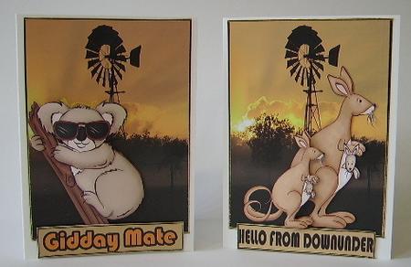Gidday from Downunder by Julie Lynch