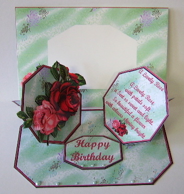 A Lovely Rose Double Easel Kit by Julie Lynch