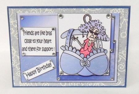 Stella Says Friends Are Like Bras by Julie Lynch