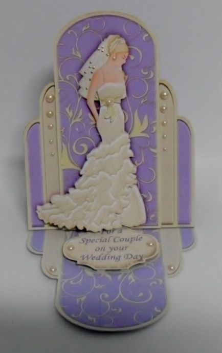 Wedding - the Bride Easel Card Kit by Julie Lynch