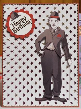 Charlie Dude Decoupage Sheet by Julie Lynch