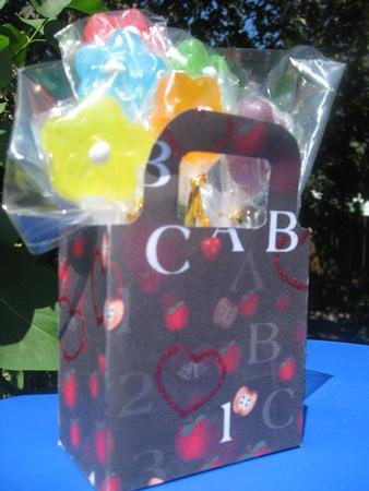 Abc Thank You Teacher Gift Bag by Julie Mansell
