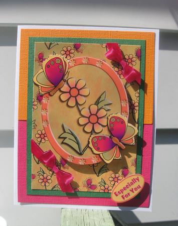 Pretty Butterflies & Flowers by Julie Mansell