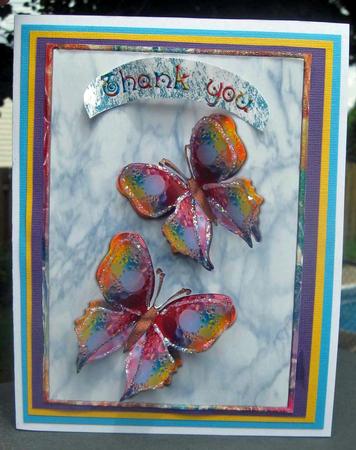 Decoupage Butterflies by Julie Mansell