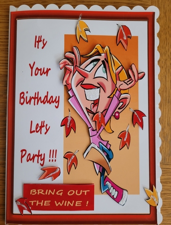 Humorous Birthday by Julie McGregor