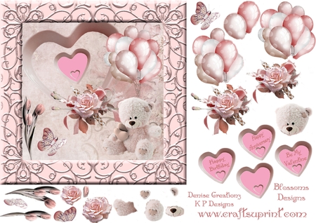 Vintage Birthday by Julie McGregor