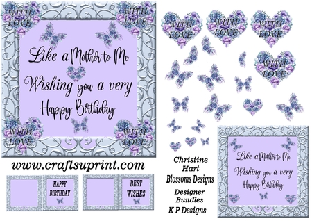Wordart Your Like a . . . to me sentiments by Julie McGregor