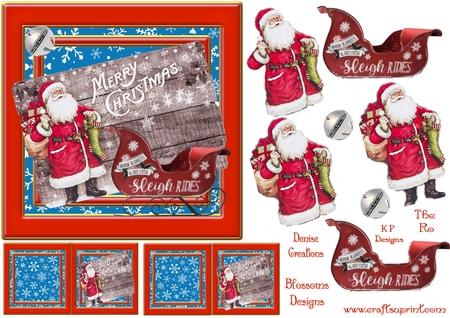 Designer Resource Mixed Christmas Sign Bundle  by Julie McGregor