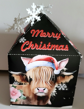 highland cow gift bag  by Julie McGregor