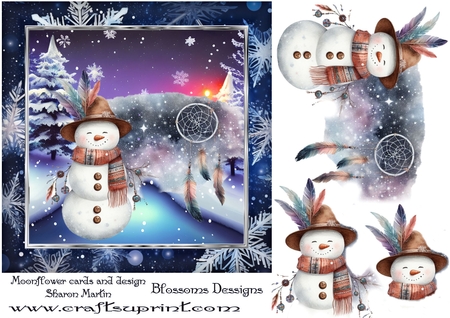 Winter Scene 2 by Julie McGregor
