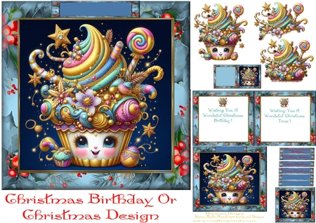 Christmas Cupcakes by Julie McGregor