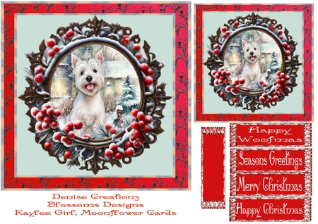 Winter Cluster Frames by Julie McGregor