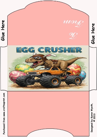 Dino Egg Crusher by Julie McGregor