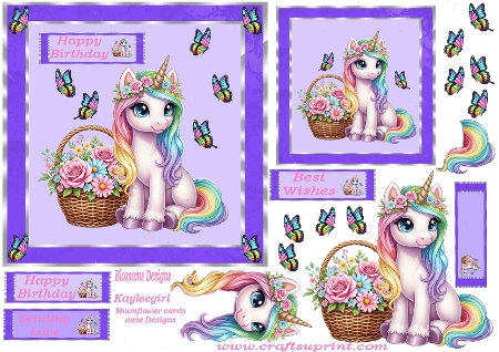 Unicorn  Clip art  by Julie McGregor