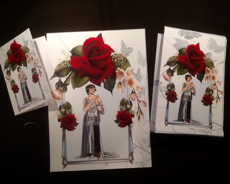 Gatsby Glamour with Roses Mini Kit 1 by Julie McGregor