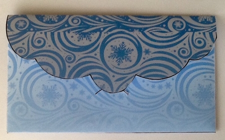 Cheery Santa Money Wallet by Julie McGregor
