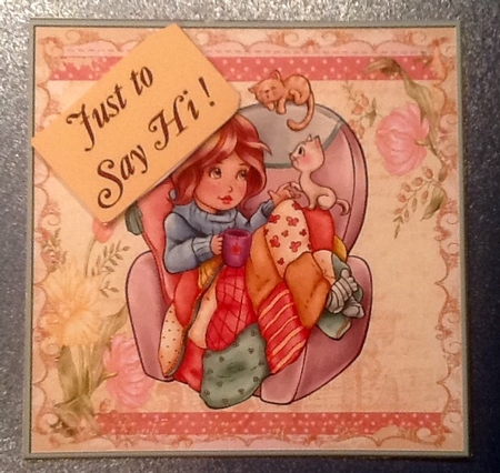 Square Comfy Sheet by Julie McGregor