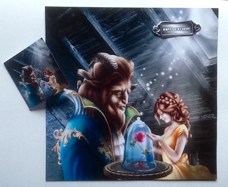 Fairy Tales - The Enchanted Rose - Tale As Old As Time 5 - Pyrimage/Pyramid + Insert & Tag by Julie McGregor
