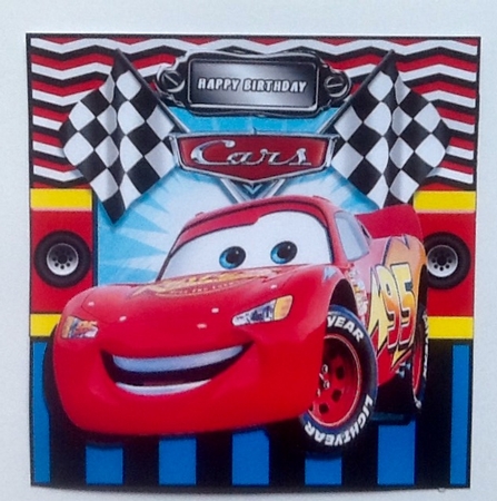 CARS Card Front Mini Kit 1 by Julie McGregor
